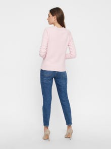 Vero Moda VMDOFFY Pullover -Prism Pink - 10202884