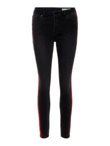 Vero Moda VMSEVEN Slim Fit Jeans -Black - 10205504
