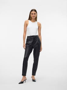 Vero Moda VMEVA Vita media Pantaloni -Black - 10205737