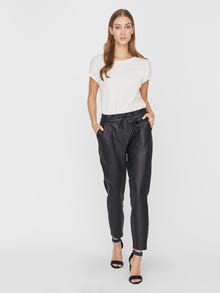 Vero Moda VMEVA Taille moyenne Pantalons -Black - 10205737