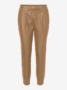 Vero Moda VMEVA Mid waist Broek -Tobacco Brown - 10205737