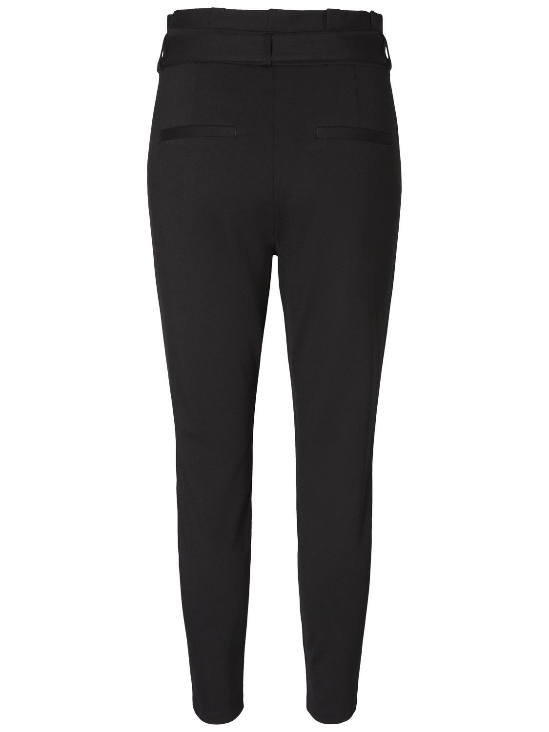 VERO MODA Paperbag Trousers VMEVA High Rise Trousers, Medium Grey Melange, XS / 32L VERO MODA Paperbag Trousers VMEVA High Rise Trousers, Medium Grey Melange, XS / 32L