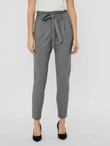 | rise VMEVA | Vero Trousers High Medium Moda® Grey