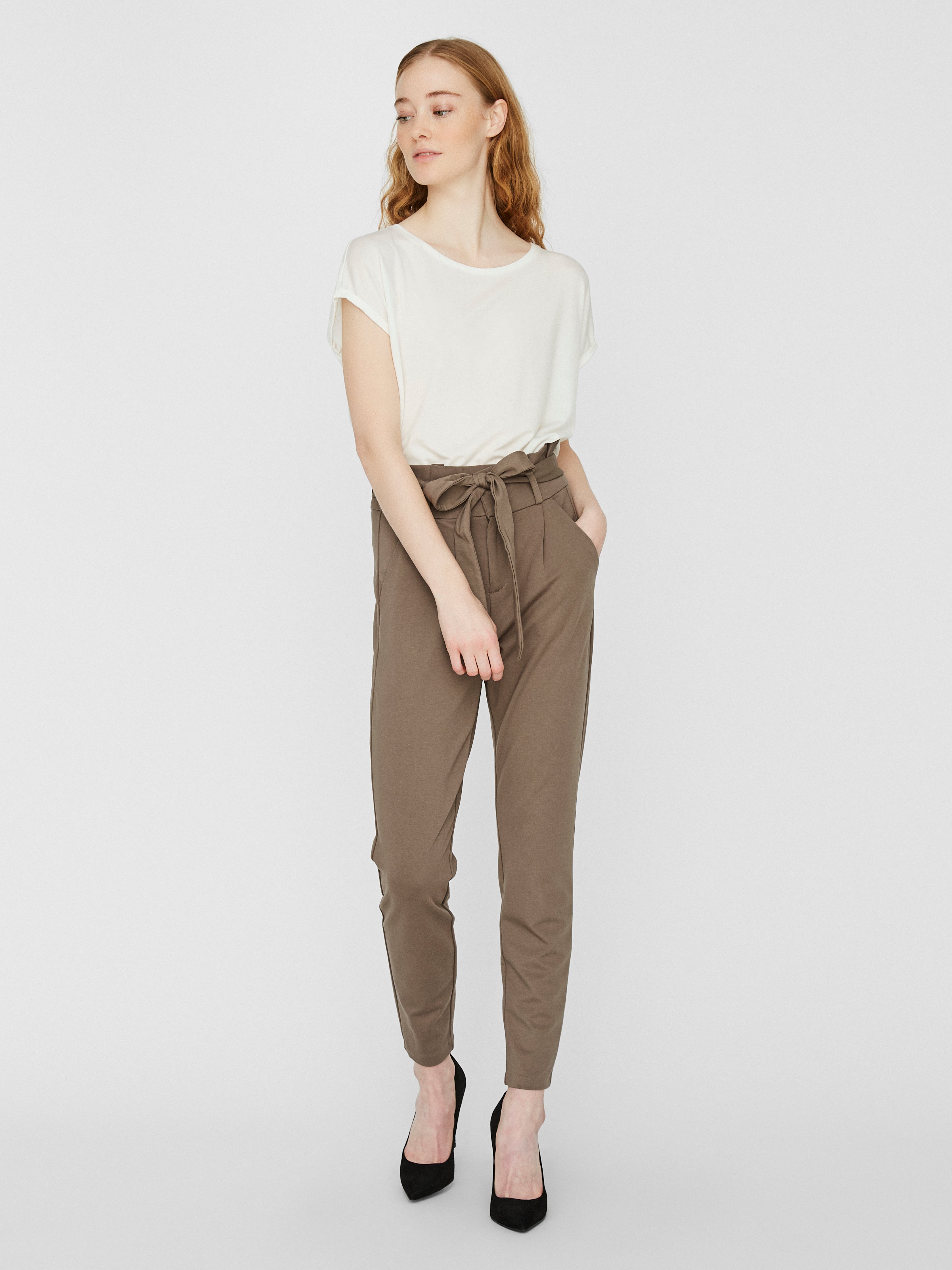 XS-S Vero Moda classic  Hose Orange mit Blau main image 0