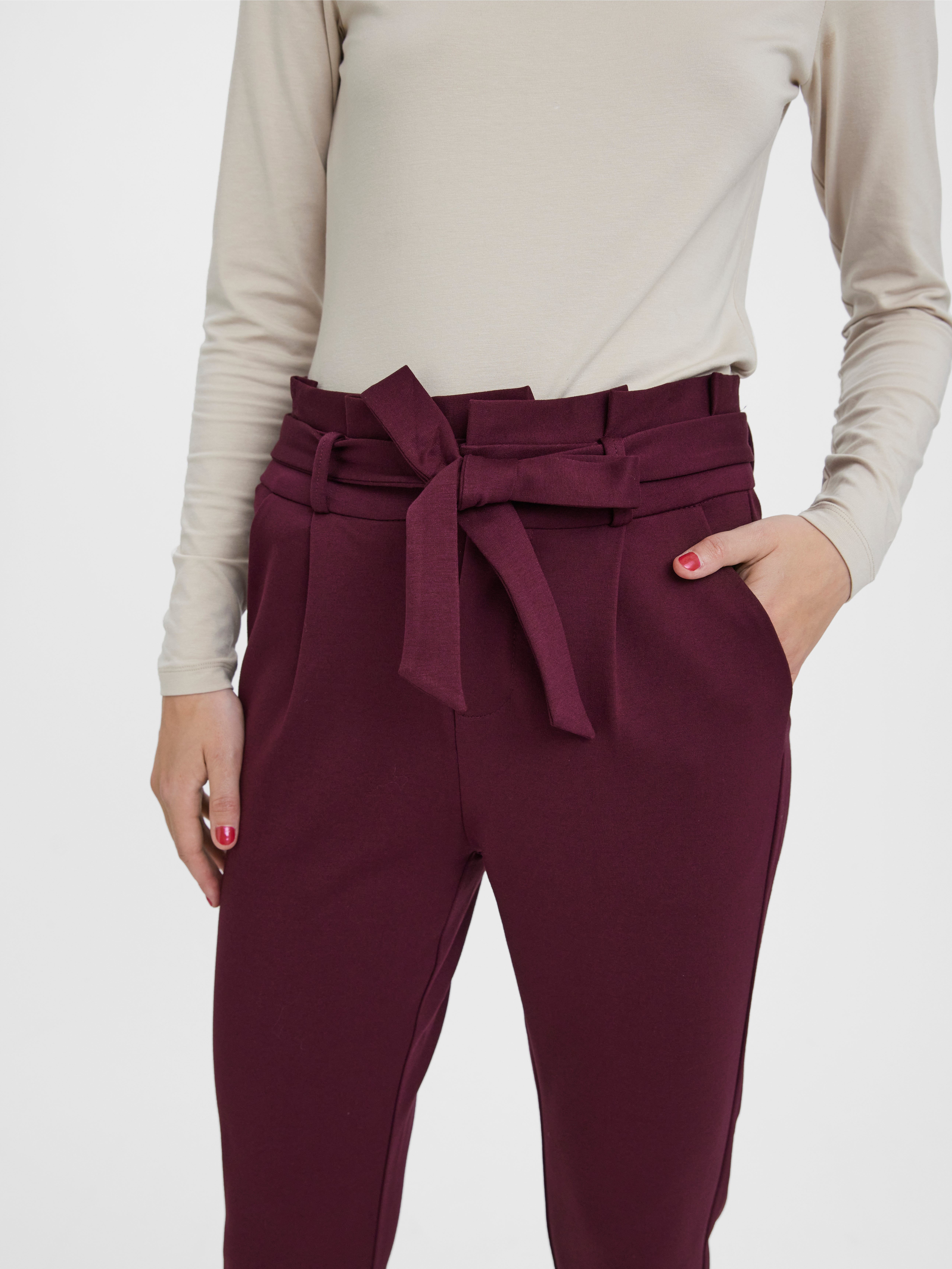 Vero moda pantalon online taille haute