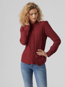 Vero Moda VMELLA Overhemd -Cabernet - 10207658