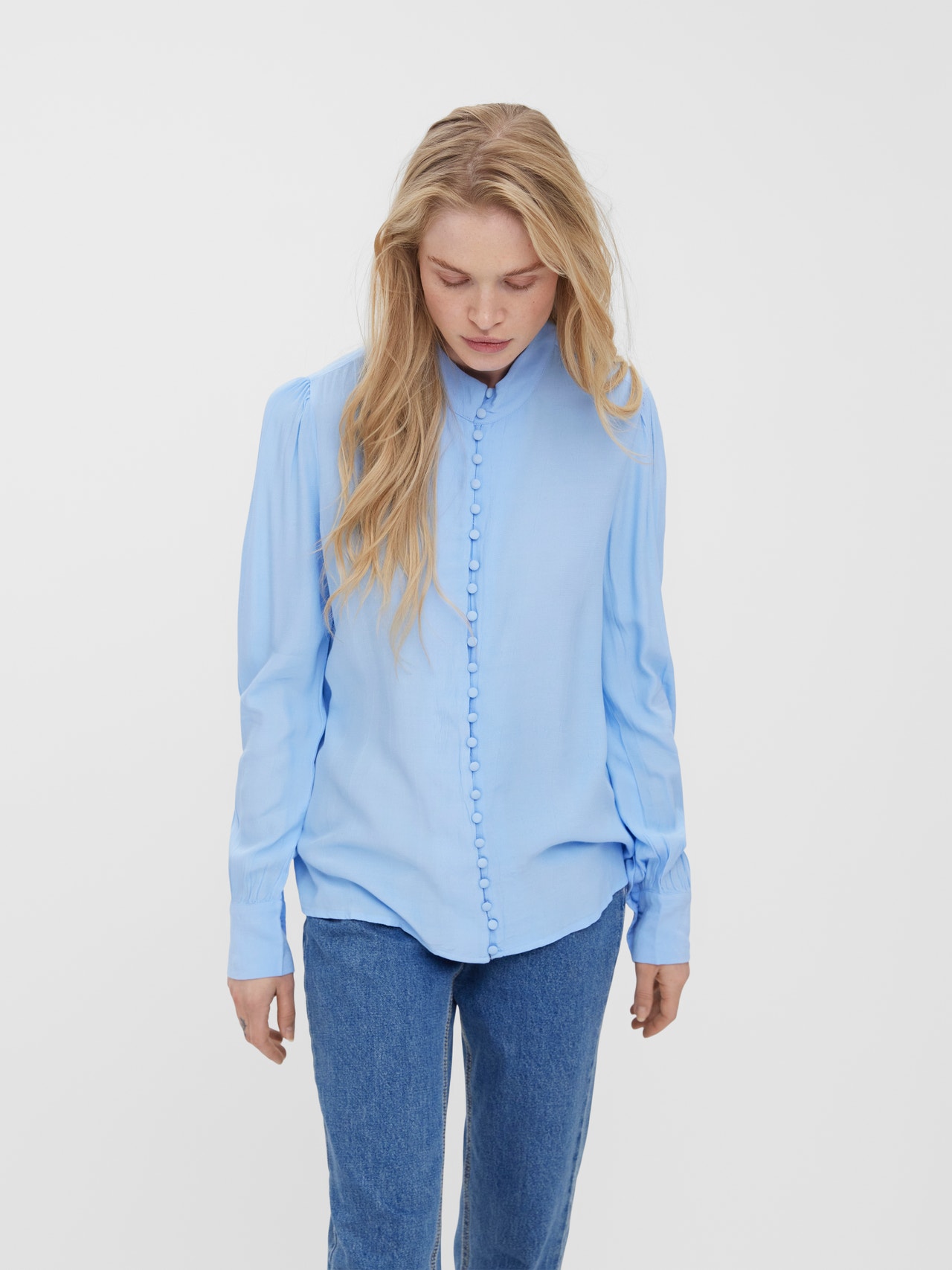 Vero Moda VMELLA Shirt -Blue Bell - 10207658