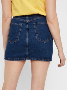 Vero Moda VMKATHY Kurzer Rock -Medium Blue Denim - 10208040