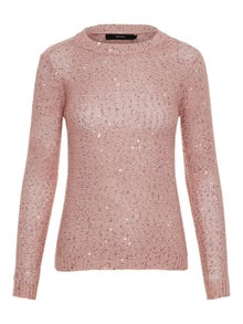 Vero Moda VMLEILANI Neulepuserot -Misty Rose - 10208520
