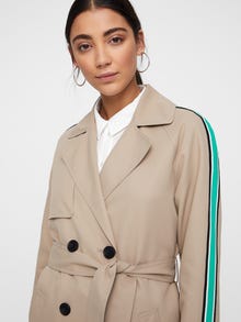 Vero Moda VMSPICE Płaszcz -Silver Mink - 10209104