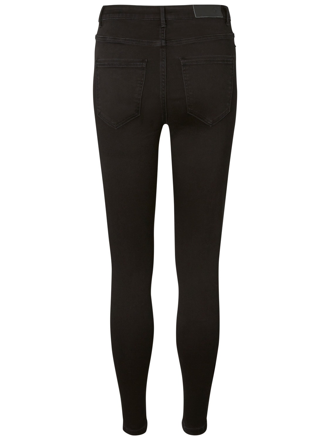 Vero Moda VMSOPHIA Høj talje Slim fit Jeans -Black - 10209215