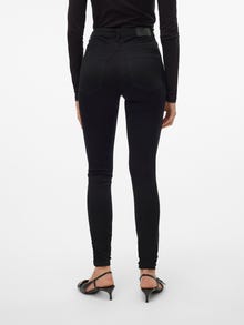 Vero Moda VMSOPHIA Vita alta Skinny Fit Jeans -Black - 10209215