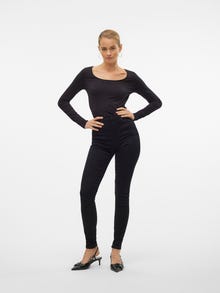 Vero Moda VMSOPHIA Vita alta Skinny Fit Jeans -Black - 10209215