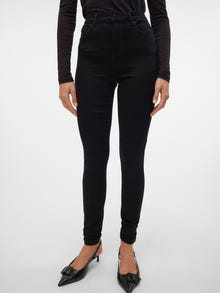 Vero Moda VMSOPHIA Vita alta Skinny Fit Jeans -Black - 10209215