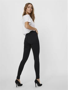 Vero Moda VMSOPHIA Hohe Taille Slim Fit Jeans -Black - 10209215