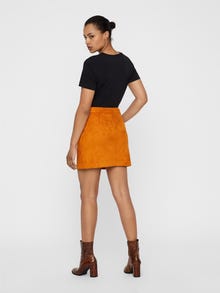 Vero Moda VMDONNA Kurzer Rock -Honey Ginger - 10209385