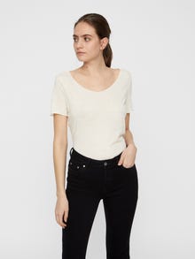 Vero Moda VMSANNE T-shirts -Pristine - 10209699
