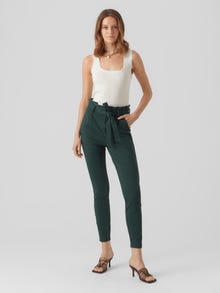 Vero Moda VMEVA Hög midja Byxor -Pine Grove - 10209705