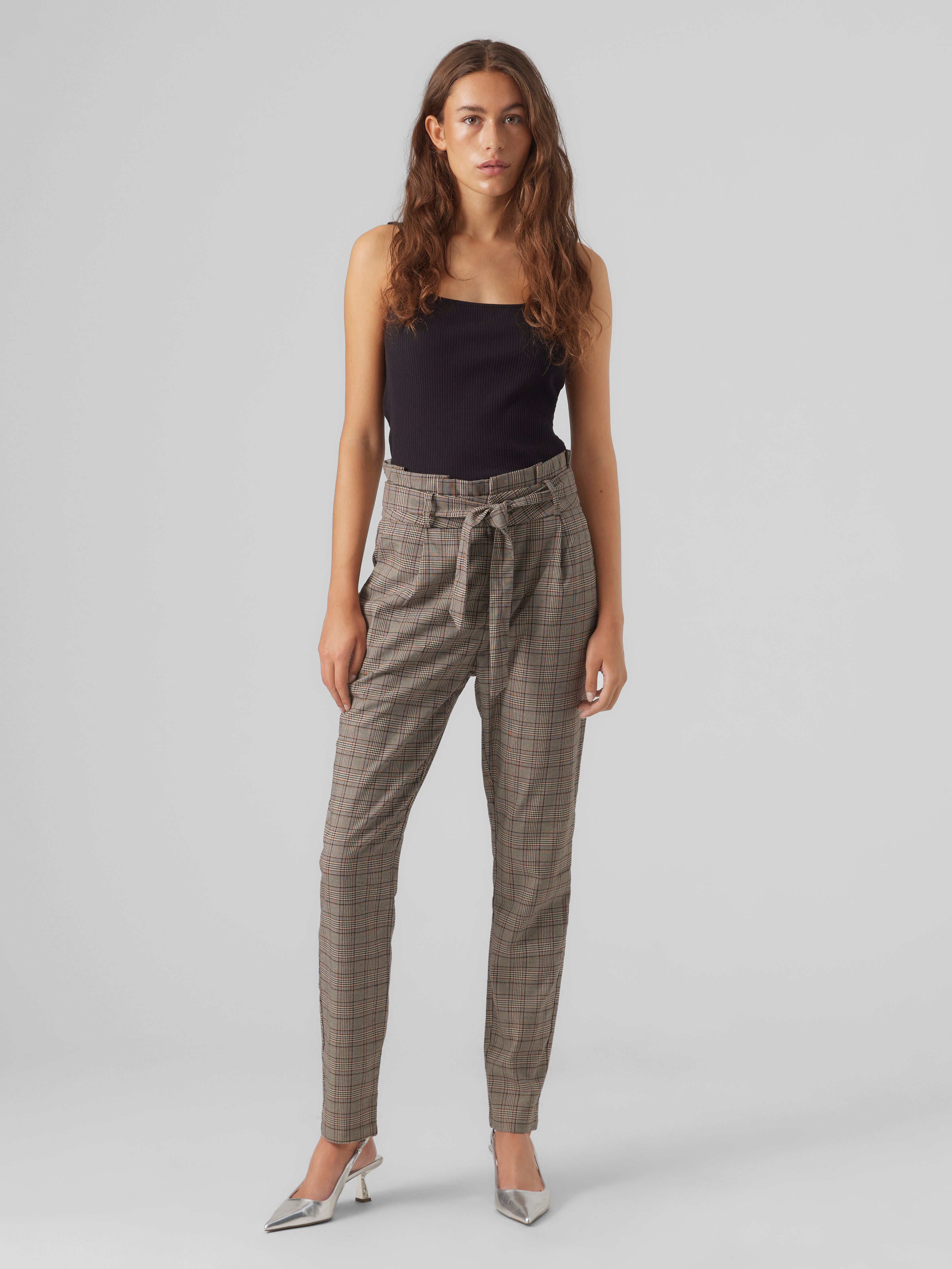 Vero moda discount vmeva paperbag pant