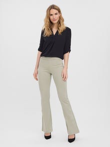 Vero Moda VMKAMMA Mid waist Trousers -Desert Sage - 10209858