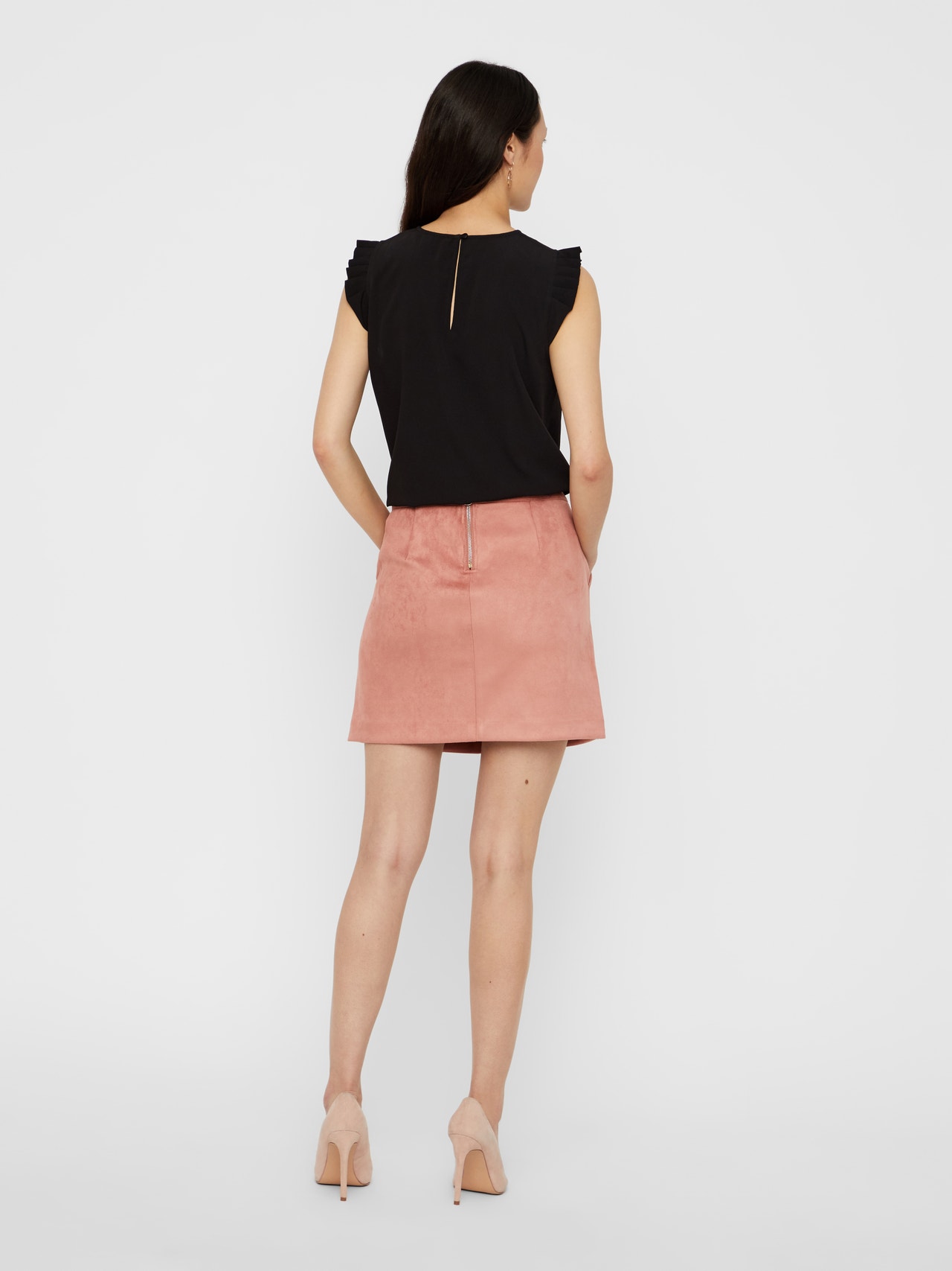 Vero Moda VMDONNADINA Short skirt -Old Rose - 10210430