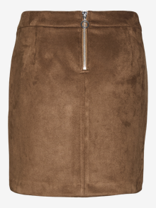 Vero Moda VMDONNADINA Short Skirt -Cognac - 10210430