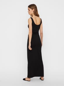 Vero Moda VMNANNA Lang kjole -Black - 10213428