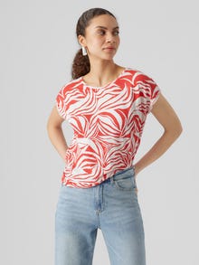 Vero Moda VMAVA T-shirts -Bittersweet - 10214302