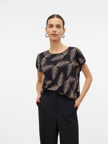 Vero Moda VMAVA T-Shirt -Black - 10214302