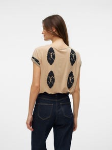 Vero Moda VMAVA T-Shirt -Humus - 10214302