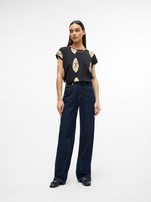 Vero Moda VMAVA T-shirts -Black - 10214302