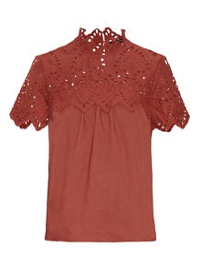 Vero Moda VMVAY Topp -Mahogany - 10215307