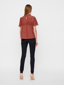 Vero Moda VMVAY Topp -Mahogany - 10215307