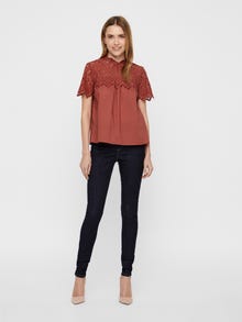 Vero Moda VMVAY Topp -Mahogany - 10215307