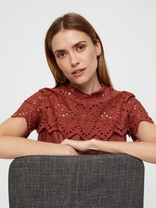Vero Moda VMVAY Topp -Mahogany - 10215307