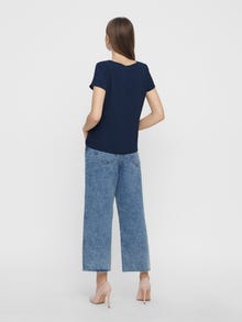 Vero Moda VMSASHA T-shirts -Navy Blazer - 10215414