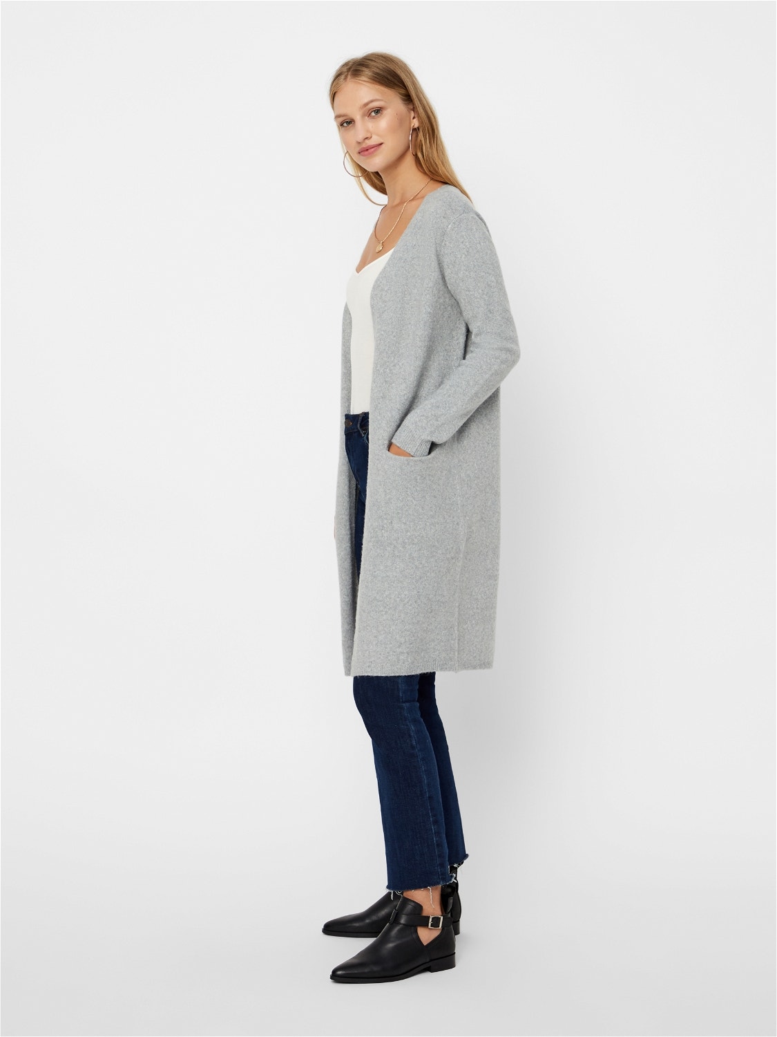 VMDOFFY Knit Cardigan | | Moda® Grey Vero Light