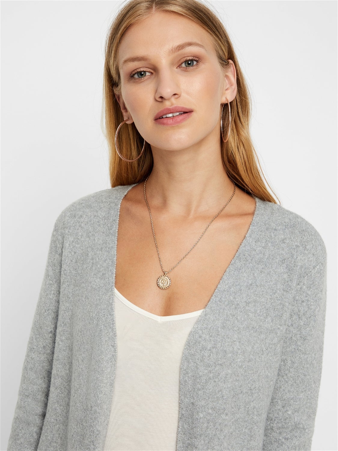 Vero moda sales grey cardigan