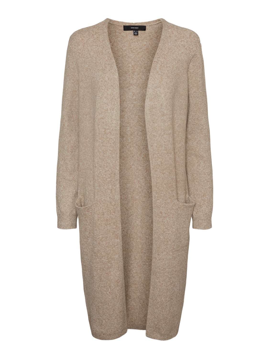 VMDOFFY Knit Cardigan Light Brown Vero Moda