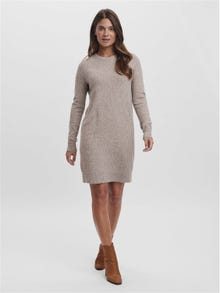 Vero Moda VMDOFFY Kort kjole -Sepia Tint - 10215523