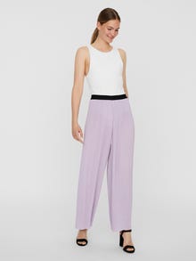 Vero Moda VMYOLU Trousers -Pastel Lilac - 10215747
