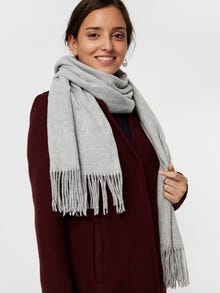 Vero Moda Sjaal -Light Grey Melange - 10215759