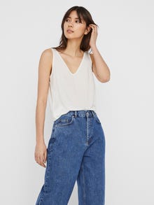Vero Moda VMAVA Camisetas de tirantes -Snow White - 10215863