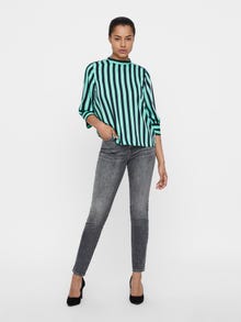 Vero Moda VMSELENA Verjüngter Slim Fit Jeans -Medium Grey Denim - 10216357