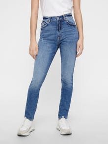 Vero Moda VMSELENA Corte slim tapered Vaqueros -Medium Blue Denim - 10216358