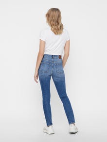 Vero Moda VMSELENA Corte slim tapered Vaqueros -Medium Blue Denim - 10216358