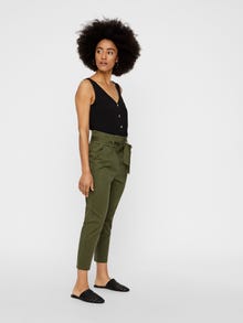 Vero Moda VMEVA Taille haute Pantalons -Ivy Green - 10216704