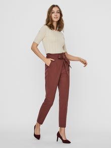 Vero Moda VMEVA High waist Trousers -Sable - 10216704