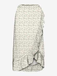 Vero Moda VMWONDA Lang nederdel -Snow White - 10217167
