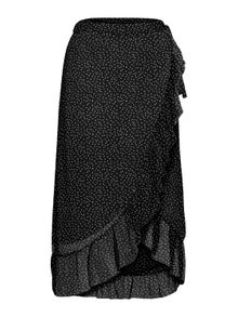 Vero Moda VMWONDA Lång kjol -Black - 10217167